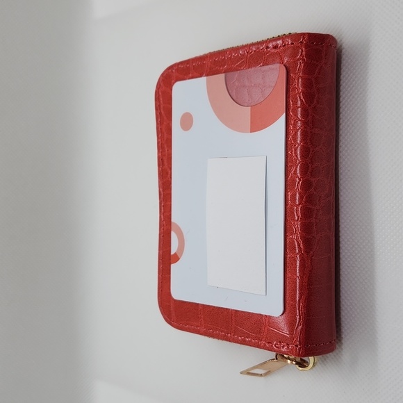 Small Zip Around Card Case - Picture 7 of 11